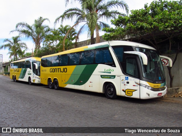 Empresa Gontijo de Transportes 16070 na cidade de Belo Horizonte, Minas Gerais, Brasil, por Tiago Wenceslau de Souza. ID da foto: 7479423.