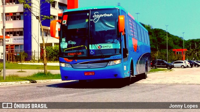 Litorânea Transportes Coletivos 5081 na cidade de Guarujá, São Paulo, Brasil, por Jonny Lopes. ID da foto: 7478097.