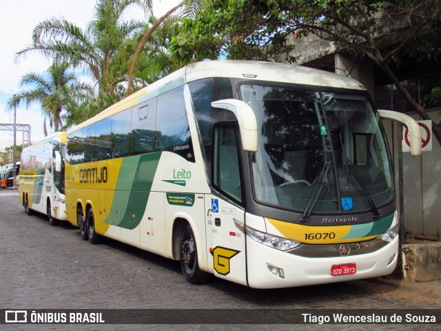 Empresa Gontijo de Transportes 16070 na cidade de Belo Horizonte, Minas Gerais, Brasil, por Tiago Wenceslau de Souza. ID da foto: 7479433.