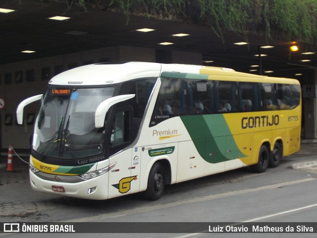 Empresa Gontijo de Transportes 18795 na cidade de Belo Horizonte, Minas Gerais, Brasil, por Luiz Otavio Matheus da Silva. ID da foto: 7482516.