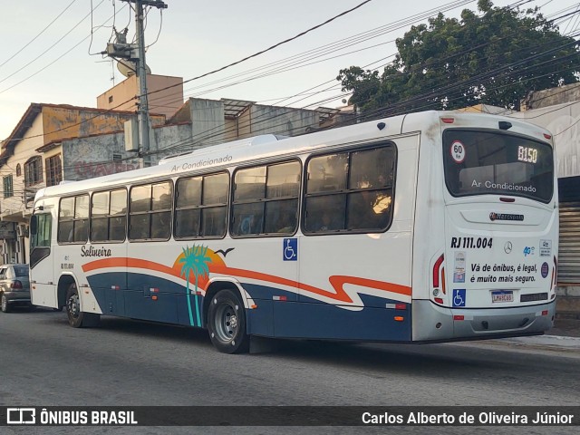 Auto Viação Salineira RJ 111.004 na cidade de Arraial do Cabo, Rio de Janeiro, Brasil, por Carlos Alberto de Oliveira Júnior. Número da foto: #7483595.