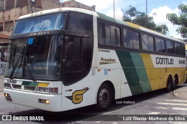 Empresa Gontijo de Transportes 11440 na cidade de Belo Horizonte, Minas Gerais, Brasil, por Luiz Otavio Matheus da Silva. ID da foto: 7482448.