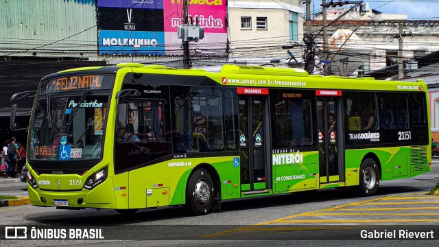 Viação Pendotiba 2.1.151 na cidade de Niterói, Rio de Janeiro, Brasil, por Gabriel Rievert. ID da foto: 7482134.