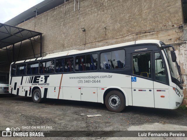 EBT - Expresso Biagini Transportes  na cidade de Belo Horizonte, Minas Gerais, Brasil, por Luiz Fernando Pereira. Número da foto: #7482893.