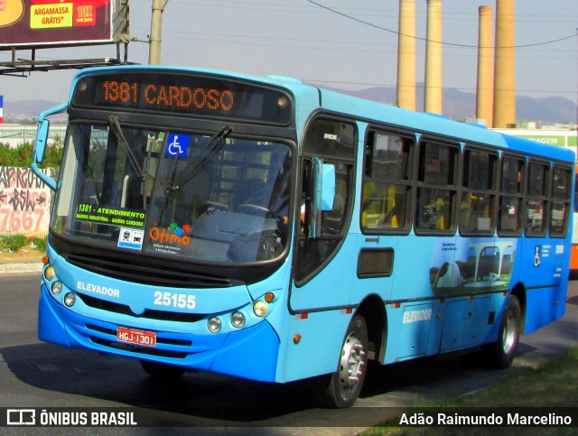 Autotrans > Turilessa 25155 na cidade de Contagem, Minas Gerais, Brasil, por Adão Raimundo Marcelino. Número da foto: #7483276.