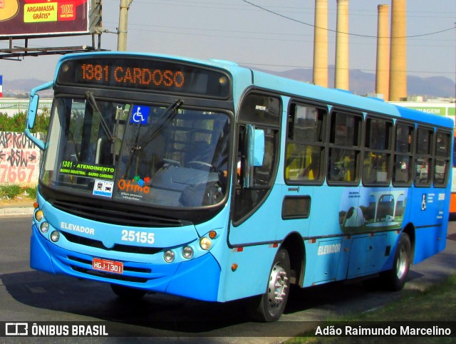 Autotrans > Turilessa 25155 na cidade de Contagem, Minas Gerais, Brasil, por Adão Raimundo Marcelino. ID da foto: 7483276.