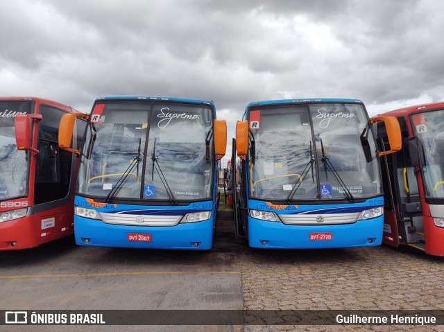 Litorânea Transportes Coletivos 5087 na cidade de Guarulhos, São Paulo, Brasil, por Guilherme Henrique . ID da foto: 7482105.