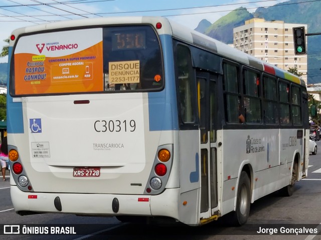Transportes Futuro C30319 na cidade de Rio de Janeiro, Rio de Janeiro, Brasil, por Jorge Gonçalves. Número da foto: #7481998.