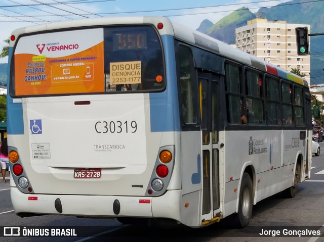 Transportes Futuro C30319 na cidade de Rio de Janeiro, Rio de Janeiro, Brasil, por Jorge Gonçalves. ID da foto: 7481998.