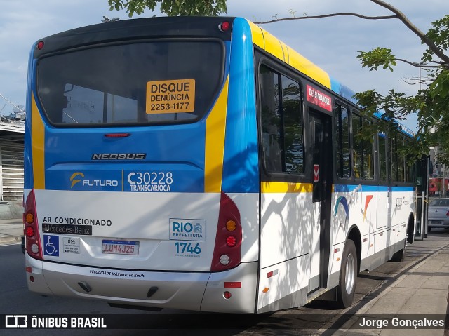 Transportes Futuro C30228 na cidade de Rio de Janeiro, Rio de Janeiro, Brasil, por Jorge Gonçalves. ID da foto: 7481986.