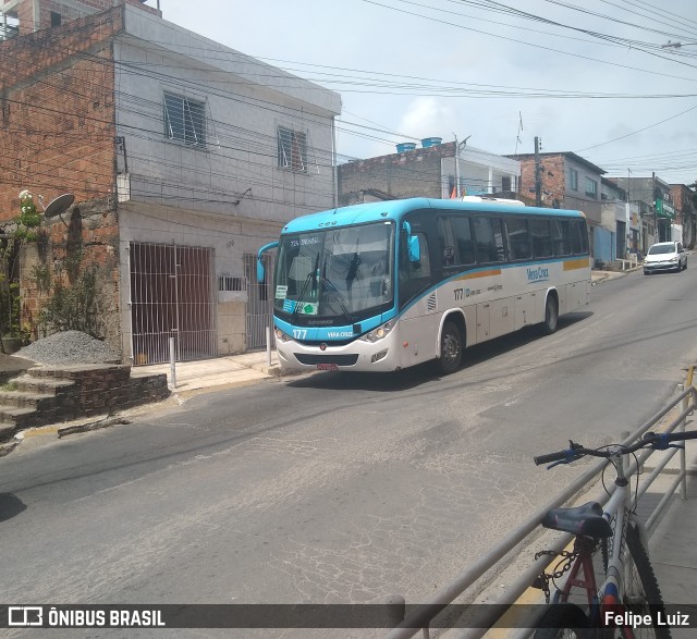 Expresso Vera Cruz 177 na cidade de Recife, Pernambuco, Brasil, por Felipe Luiz. ID da foto: 7482638.