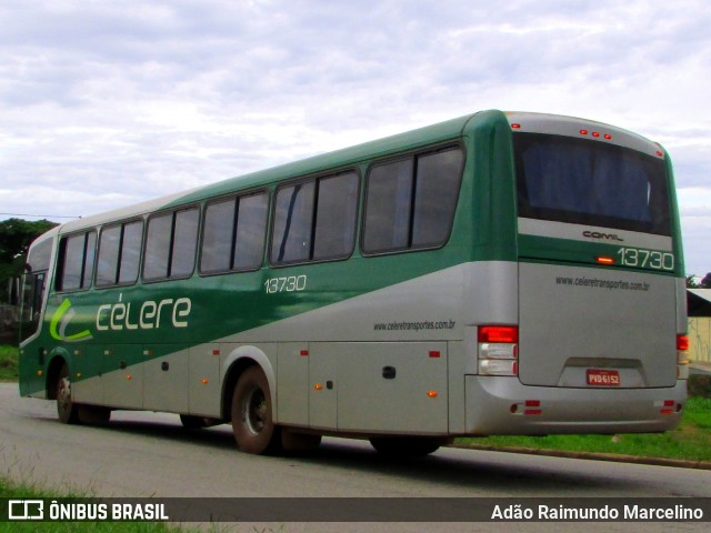 Célere Transportes 13730 na cidade de Belo Horizonte, Minas Gerais, Brasil, por Adão Raimundo Marcelino. ID da foto: 7394213.