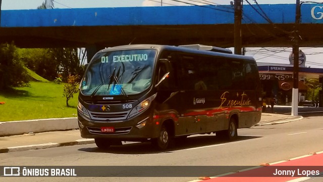 City Transporte Urbano Intermodal - Guarujá 508 na cidade de Guarujá, São Paulo, Brasil, por Jonny Lopes. Número da foto: #7392022.