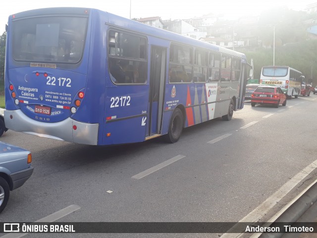 Viação Cidade de Caieiras 22.172 na cidade de Caieiras, São Paulo, Brasil, por Anderson  Timoteo. ID da foto: 7392101.