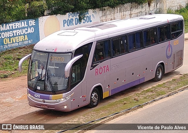 Rota Transportes Rodoviários 6255 na cidade de Itapetinga, Bahia, Brasil, por Vicente de Paulo Alves. ID da foto: 7392117.