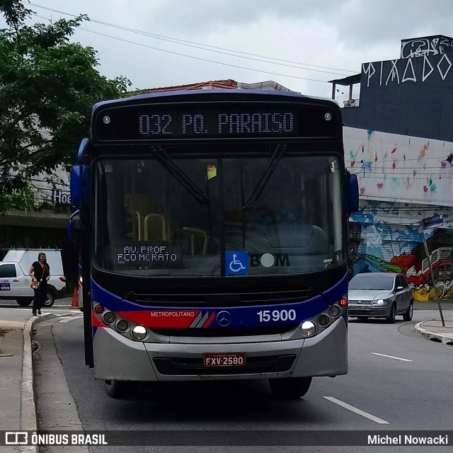 Viação Miracatiba 15.900 na cidade de São Paulo, São Paulo, Brasil, por Michel Nowacki. Número da foto: #7392567.