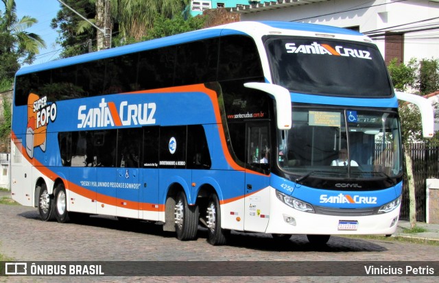 VUSC - Viação União Santa Cruz 4250 na cidade de Joinville, Santa Catarina, Brasil, por Vinicius Petris. Número da foto: #7392566.