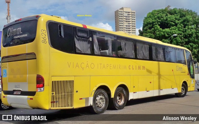 Viação Itapemirim 8623 na cidade de Fortaleza, Ceará, Brasil, por Alisson Wesley. ID da foto: 7394009.