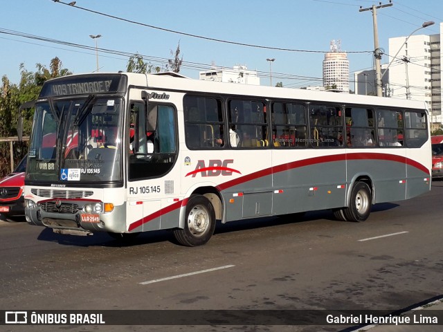 Auto Viação ABC RJ 105.145 na cidade de Niterói, Rio de Janeiro, Brasil, por Gabriel Henrique Lima. ID da foto: 7392023.