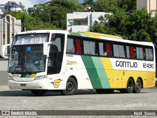 Empresa Gontijo de Transportes 12430 na cidade de Teófilo Otoni, Minas Gerais, Brasil, por Natã  Souza. ID da foto: 7393558.