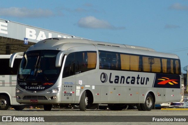 Lancatur Transporte e Turismo 213156 na cidade de Balneário Camboriú, Santa Catarina, Brasil, por Francisco Ivano. Número da foto: #7392647.