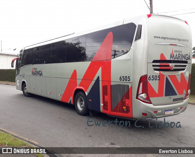 Expresso Maringá 6505 na cidade de Curitiba, Paraná, Brasil, por Ewerton Lisboa. ID da foto: 7394542.