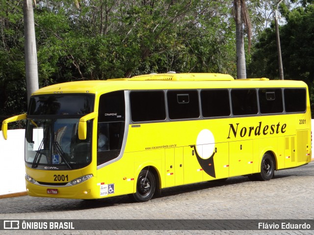 Viação Nordeste 2001 na cidade de Fortaleza, Ceará, Brasil, por Flávio Eduardo. Número da foto: #7393648.
