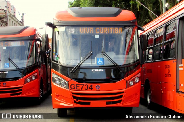 Viação Cidade Sorriso >> Viação Sorriso de Curitiba GE734 na cidade de Curitiba, Paraná, Brasil, por Alessandro Fracaro Chibior. Número da foto: #7392507.