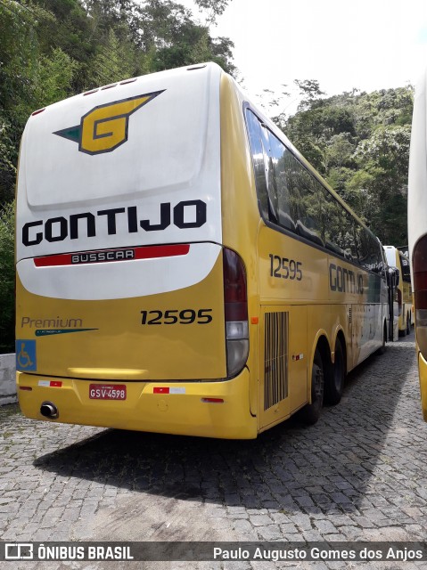 Empresa Gontijo de Transportes 12595 na cidade de Manhuaçu, Minas Gerais, Brasil, por Paulo Augusto Gomes dos Anjos. Número da foto: #7391943.