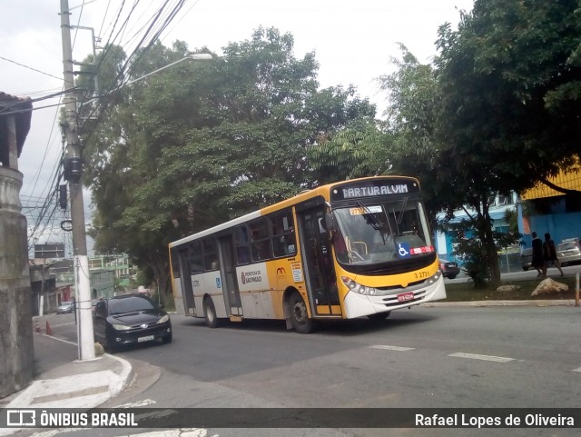 Viação Metrópole Paulista - Zona Leste 3 2731 na cidade de São Paulo, São Paulo, Brasil, por Rafael Lopes de Oliveira. Número da foto: #7392385.