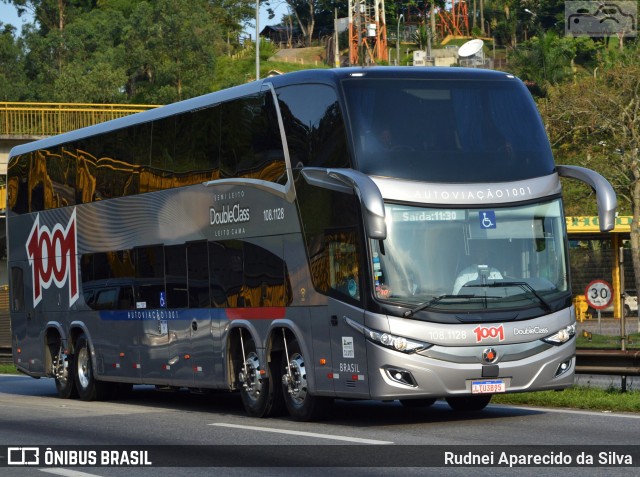 Auto Viação 1001 RJ 108.1128 na cidade de Santa Isabel, São Paulo, Brasil, por Rudnei Aparecido da Silva. ID da foto: 7395726.