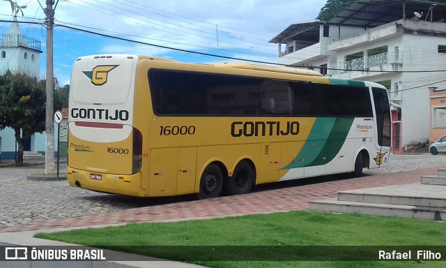 Empresa Gontijo de Transportes 16000 na cidade de Dom Silvério, Minas Gerais, Brasil, por Rafael  Filho. Número da foto: #7398431.