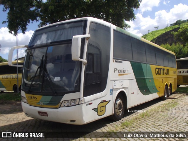 Empresa Gontijo de Transportes 11885 na cidade de Belo Horizonte, Minas Gerais, Brasil, por Luiz Otavio Matheus da Silva. Número da foto: #7397089.