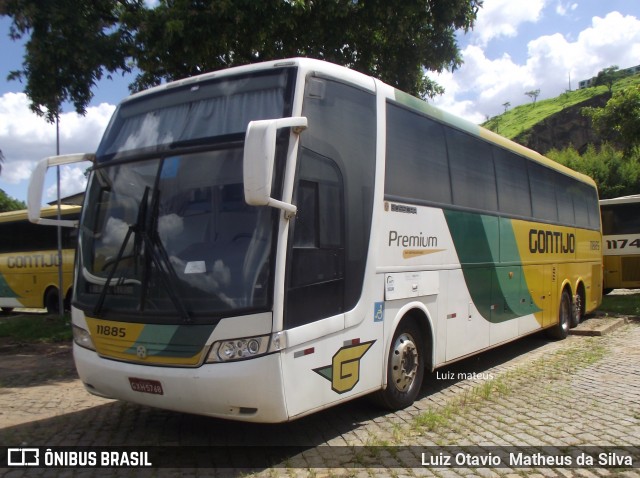 Empresa Gontijo de Transportes 11885 na cidade de Belo Horizonte, Minas Gerais, Brasil, por Luiz Otavio Matheus da Silva. ID da foto: 7397089.