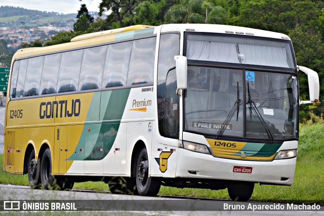 Empresa Gontijo de Transportes 12405 na cidade de Atibaia, São Paulo, Brasil, por Bruno Aparecido Machado. Número da foto: #7397862.