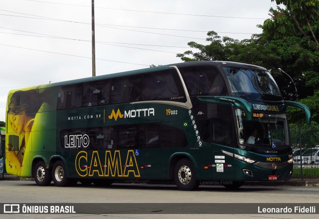 Viação Motta 19002 na cidade de São Paulo, São Paulo, Brasil, por Leonardo Fidelli. Número da foto: #7398067.