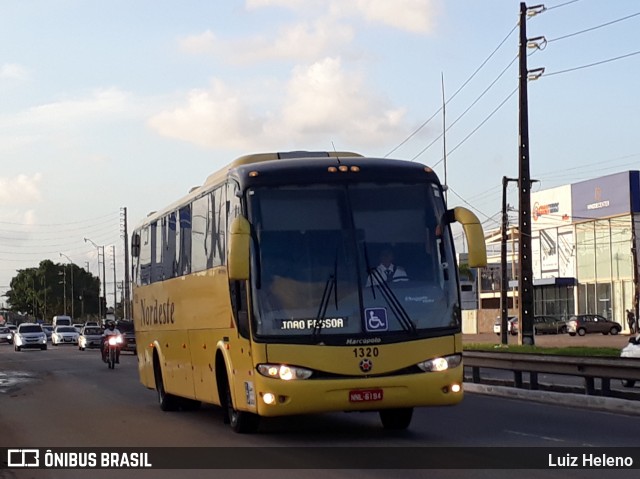 Viação Nordeste 1320 na cidade de Bayeux, Paraíba, Brasil, por Luiz Heleno. Número da foto: #7395781.