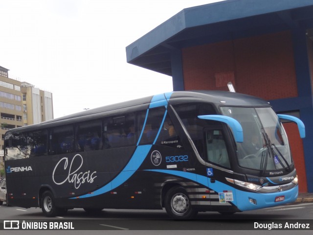 Empresa de Ônibus Nossa Senhora da Penha 53032 na cidade de Porto Alegre, Rio Grande do Sul, Brasil, por Douglas Andrez. Número da foto: #7396548.