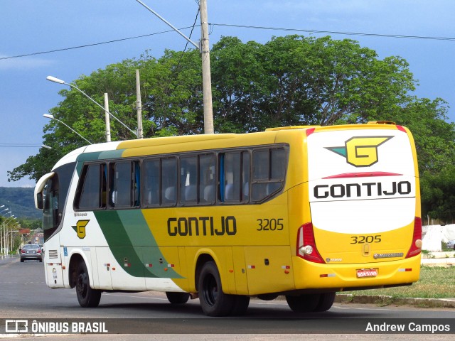 Empresa Gontijo de Transportes 3205 na cidade de Pirapora, Minas Gerais, Brasil, por Andrew Campos. ID da foto: 7397662.