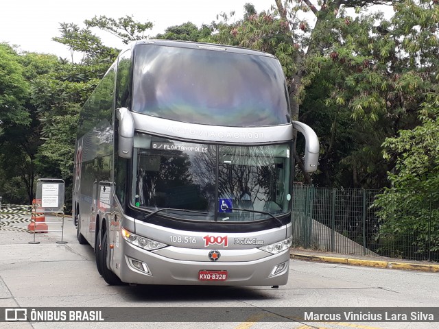 Auto Viação 1001 108.516 na cidade de São Paulo, São Paulo, Brasil, por Marcus Vinicius Lara Silva. Número da foto: #7396140.