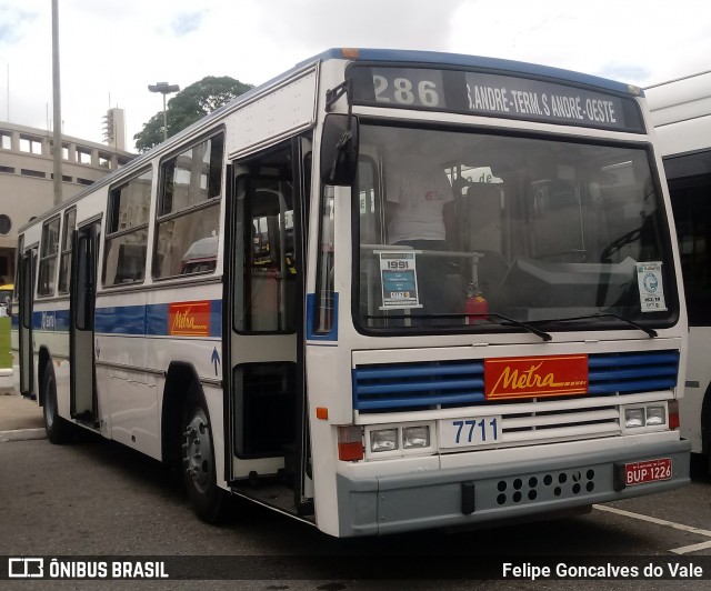 Metra - Sistema Metropolitano de Transporte 7711 na cidade de São Paulo, São Paulo, Brasil, por Felipe Goncalves do Vale. Número da foto: #7396069.