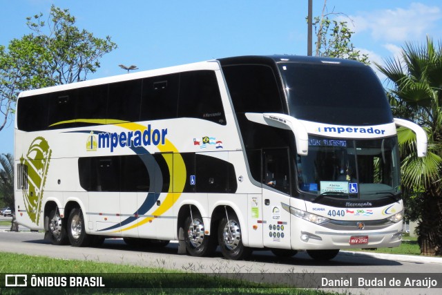 Imperador Turismo 4040 na cidade de Florianópolis, Santa Catarina, Brasil, por Daniel Budal de Araújo. Número da foto: #7398402.