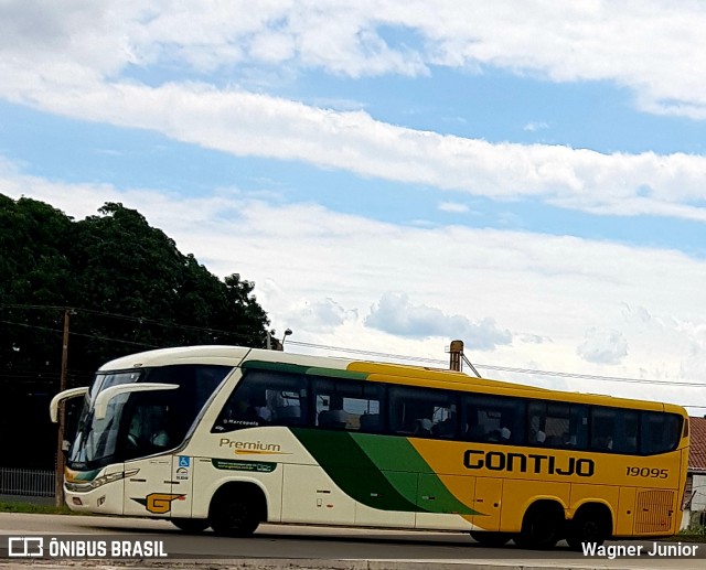 Empresa Gontijo de Transportes 19095 na cidade de Cuiabá, Mato Grosso, Brasil, por Wagner Junior. Número da foto: #7396579.