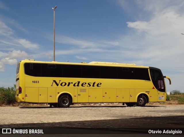 Viação Nordeste 1603 na cidade de Mossoró, Rio Grande do Norte, Brasil, por Otavio Adalgisio. Número da foto: #7397685.