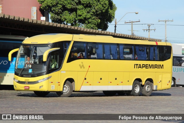 Viação Itapemirim 60025 na cidade de Vitória da Conquista, Bahia, Brasil, por Felipe Pessoa de Albuquerque. ID da foto: 7398164.