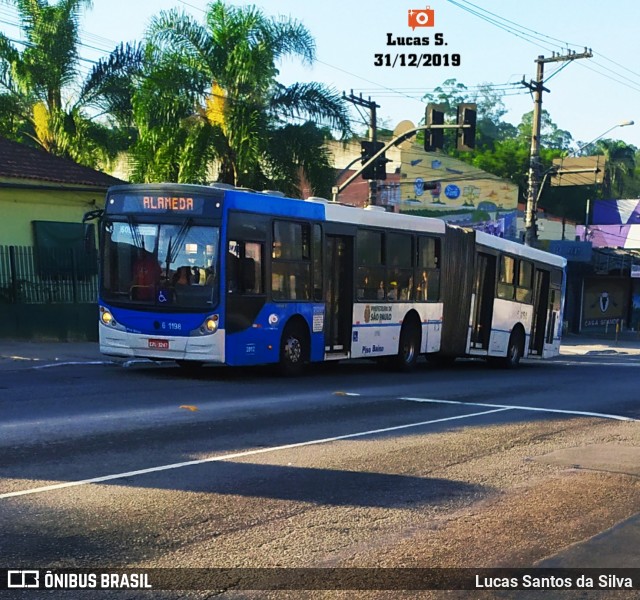 Viação Grajaú S.A. 6 1198 na cidade de São Paulo, São Paulo, Brasil, por Lucas Santos da Silva. Número da foto: #7395324.