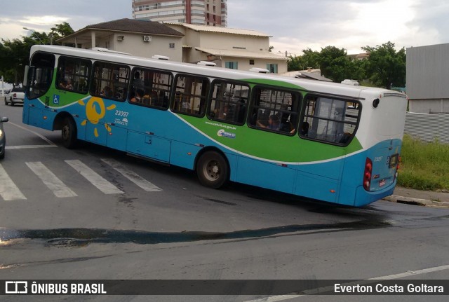 Viação Grande Vitória 23097 na cidade de Cariacica, Espírito Santo, Brasil, por Everton Costa Goltara. Número da foto: #7396384.