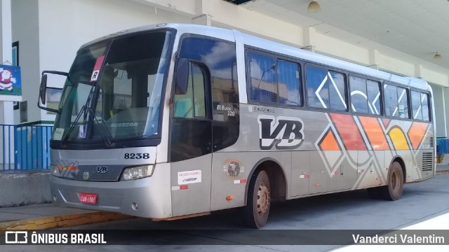 VB Transportes e Turismo 8238 na cidade de Capivari, São Paulo, Brasil, por Vanderci Valentim. Número da foto: #7395586.