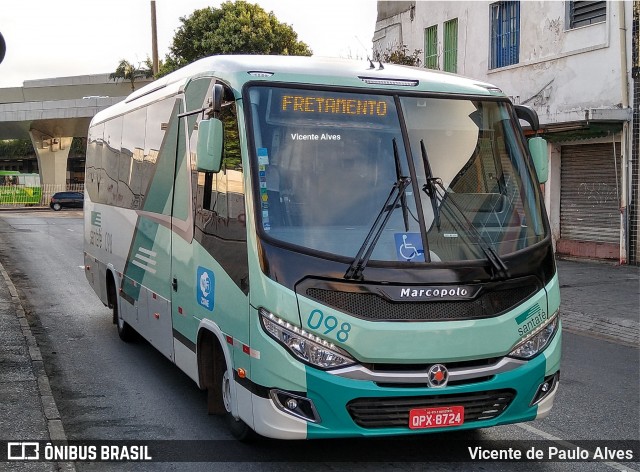 Santa Fé Transportes 098 na cidade de Belo Horizonte, Minas Gerais, Brasil, por Vicente de Paulo Alves. Número da foto: #7400778.