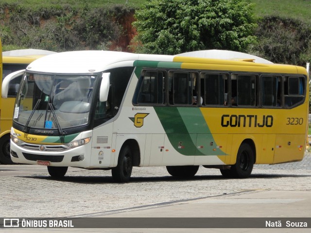Empresa Gontijo de Transportes 3230 na cidade de João Monlevade, Minas Gerais, Brasil, por Natã  Souza. Número da foto: #7399833.